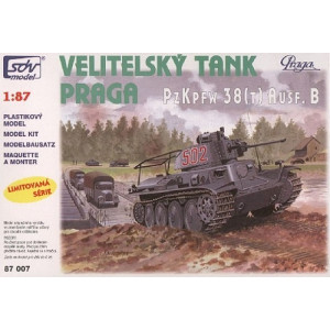 Czołg lekki Praga PzKpfw 38(t) Ausf. B SDV Model SDV87007