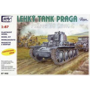 Czołg lekki Praga PzKpfw 38(t) Ausf. C SDV Model SDV87002