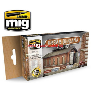 AMMO of Mig A.MIG-7177 Urban diorama colors