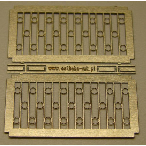 Ogrodzenie koła i pręty AH0-03 Ostbahn Modele Kolejowe