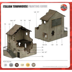 Italian Townhouse - ruiny domu AIRFIX 75014