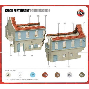 Czech restaurant - ruiny restauracji AIRFIX 75016