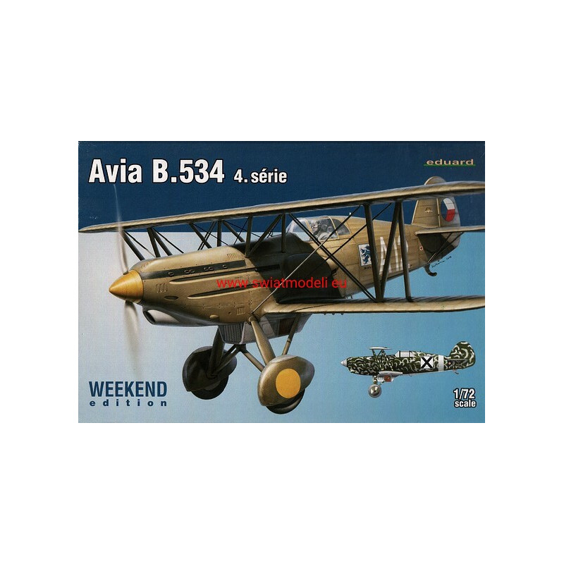 Avia B.534 4 seria Eduard 7428