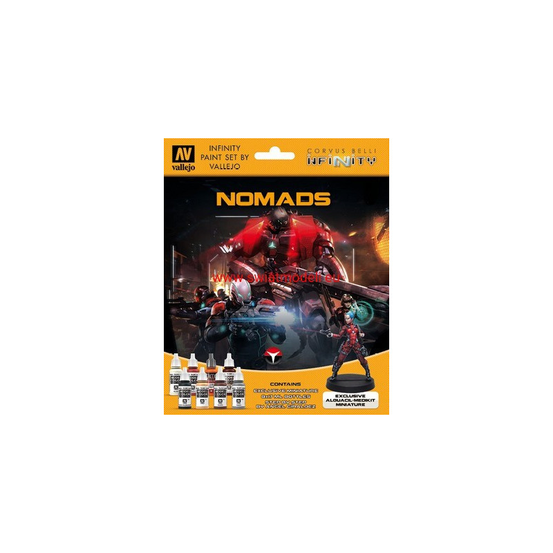 Vallejo 70233 Infinity Exclusive Nomads + figurka