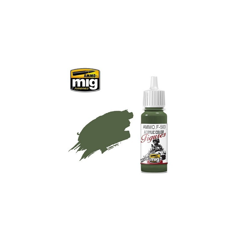 AMMO F503,Dark Olive Green, AMMO of Mig
