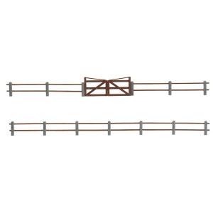 Ogrodzenie pastwiska, słupki betonowe, Faller 180431