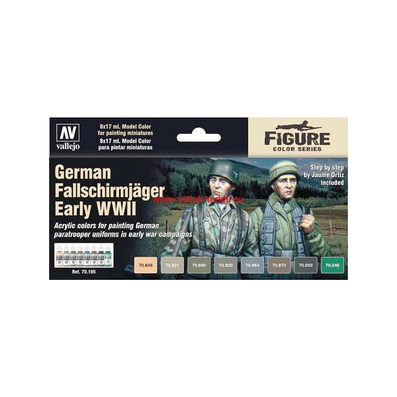 Vallejo 70185 German Fallschirmjager Early WWII Set
