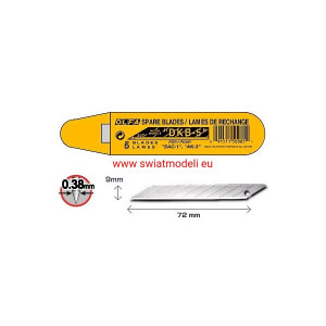 Ostrza segmentowe OLFA DKB-5 9 mm