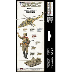 Vallejo 70221 WWIII Soviet Armour & Infantry Set