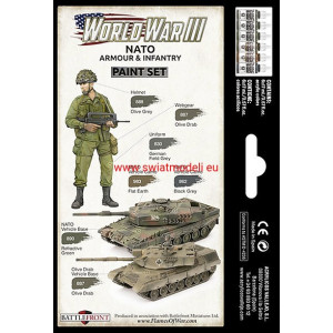 Vallejo 70223 WWIII NATO Armour & Infantry Set