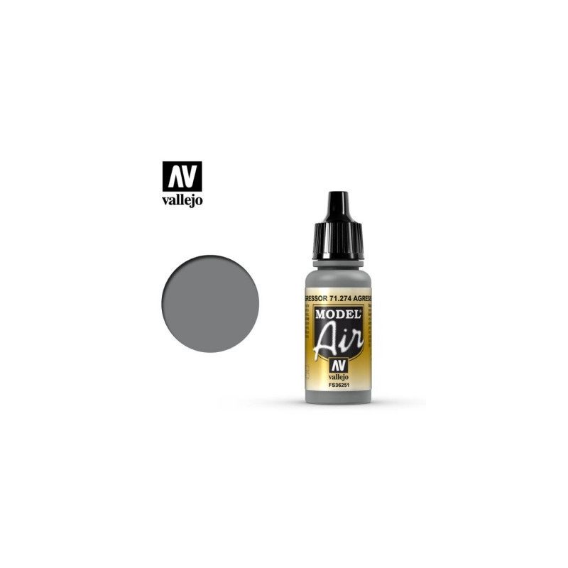 Vallejo 71274 Aggressor Gray