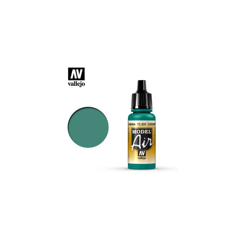 Vallejo 71331 Cockpit Emerald Green Faded