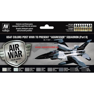 Vallejo 71617 USAF colors post WWII to present “Aggressor” Squadron (Part II)