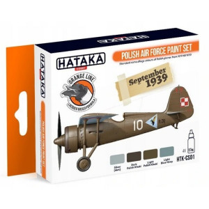 Hataka Hobby HTK-CS01 Polish Air Force paint set
