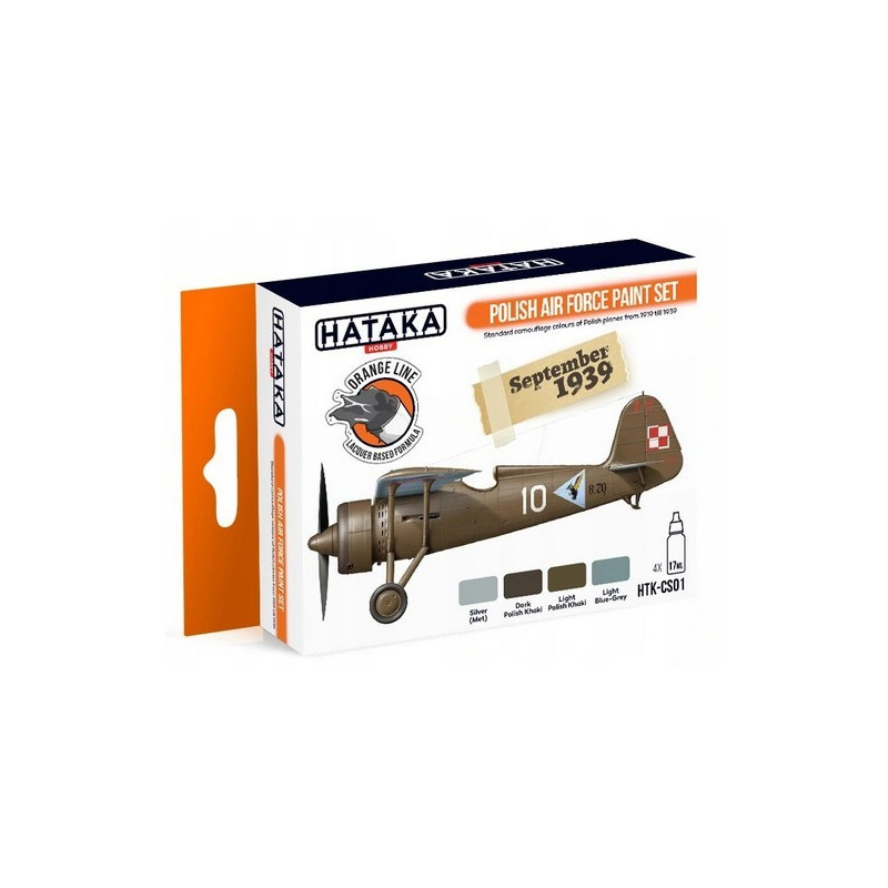 Hataka Hobby HTK-CS01 Polish Air Force paint set