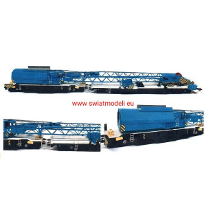 EDK 1000 dźwig kolejowy z platformą GPM 116H0