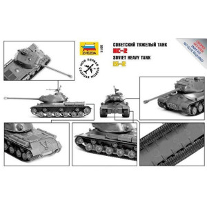 Czołg ciężki IS-2 STALIN Zvezda 5011