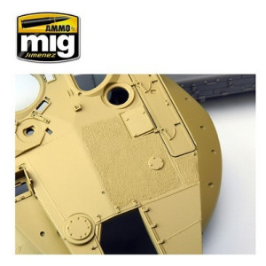 ANTI-SLIP PASTE - SAND COLOR FOR 1/35 AMIG 2033 AMMO of Mig