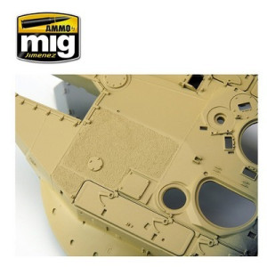 ANTI-SLIP PASTE - SAND COLOR FOR 1/35 AMIG 2033 AMMO of Mig