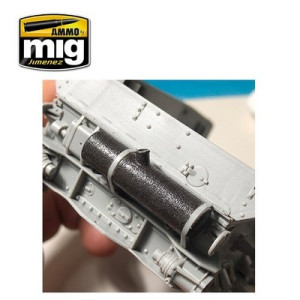 ANTI-SLIP PASTE - BLACK COLOR FOR 1/48 1/72 AMIG 2034 AMMO of Mig
