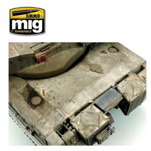 ANTI-SLIP PASTE - BROWN COLOR FOR 1/35 AMIG 2035 AMMO of Mig