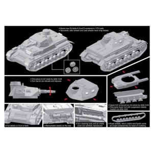 Czołg średni Pz.Kpfw. IV ausf. D Dragon 7530