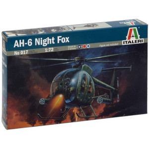 Lekki śmigłowiec AH-6 Night Fox Italeri 0017