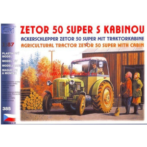 Ciągnik Zetor 50 Super z kabiną SDV Model SDV385