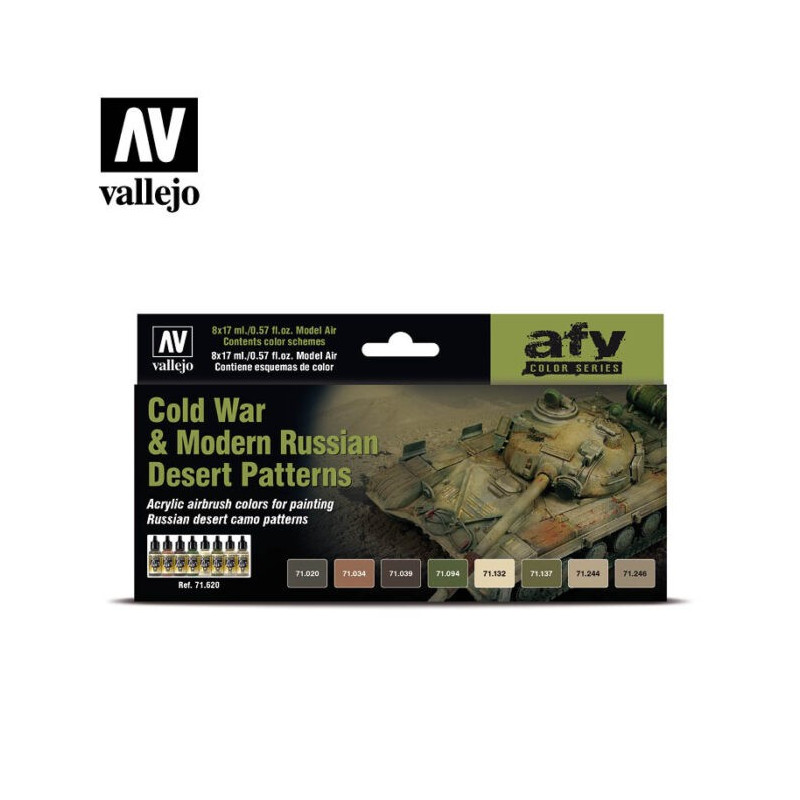 Vallejo 71620 Cold War & Modern Russian Desert Patterns