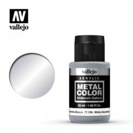 Vallejo 77706 White Aluminium