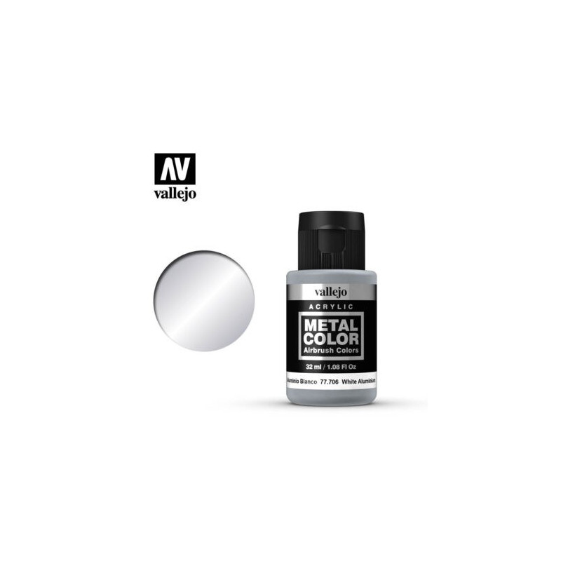 Vallejo 77706 White Aluminium