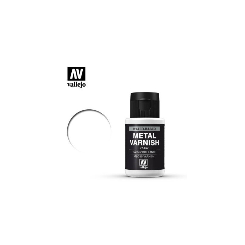 Vallejo 77657 Gloss Metal Varnish