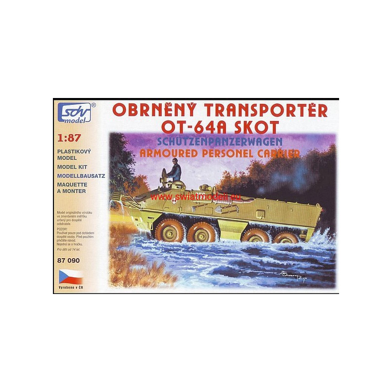 Kołowy transporter opancerzony SKOT-A SDV Model SDV 87090