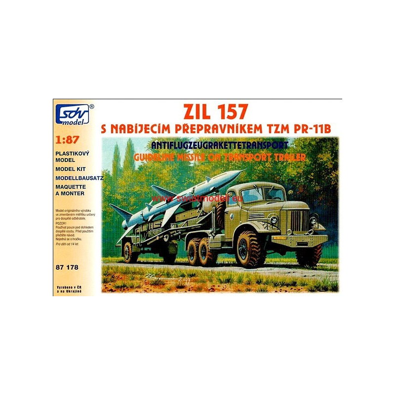 Ził 157, transporter rakiet przeciwlotniczych, SDV Model, SDV87178