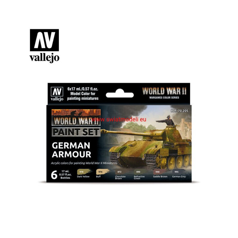 Vallejo 70205 WWII German Armour