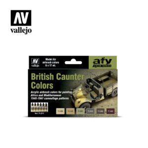 Vallejo 71211 British Caunter Colors