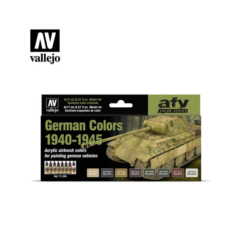 Vallejo 71206 German Colors 1940 - 1945