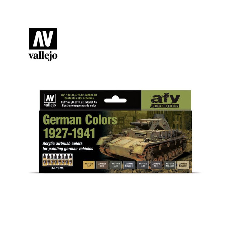 Vallejo 71205 German Colors 1927-1941
