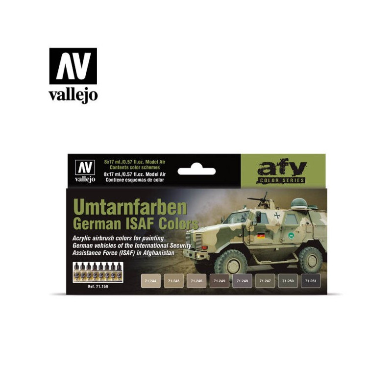 Vallejo 71159 Umtarnfarben German ISAF Colors
