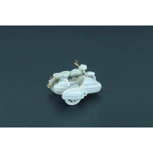 Motor JAWA 250 Kyvacka z przyczepą Velorex 560 Hauler HLR87194