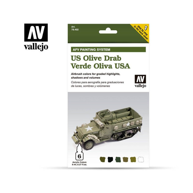 Vallejo 78402 US Army Olive Drab
