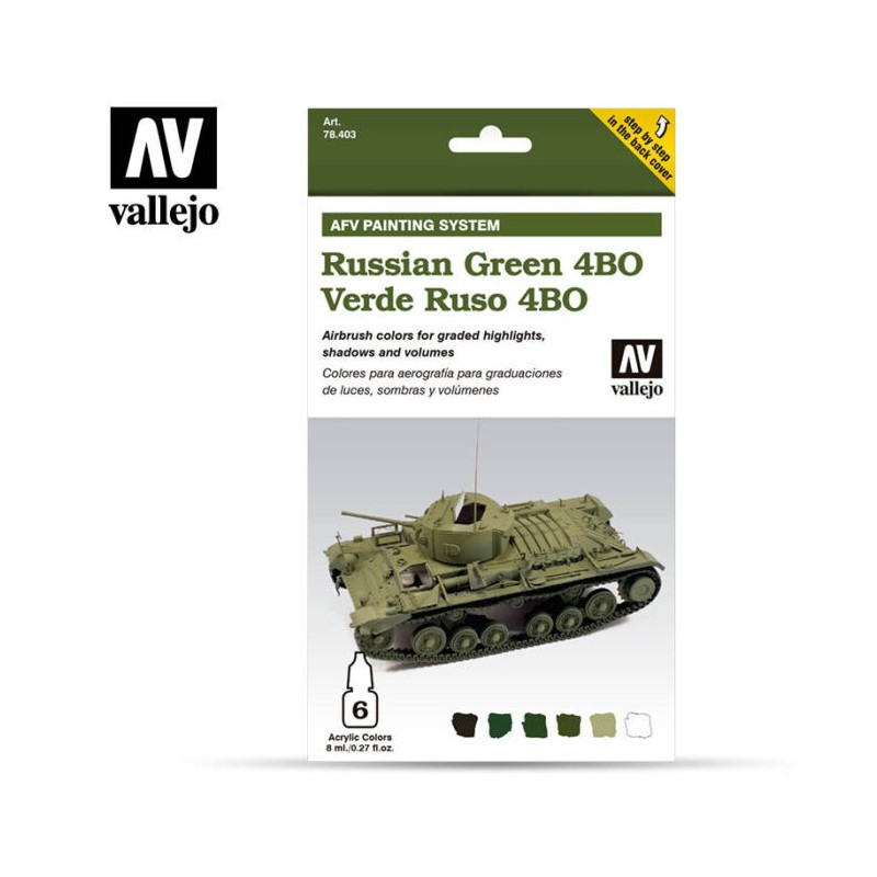 Vallejo 78403 Russian Green 4BO