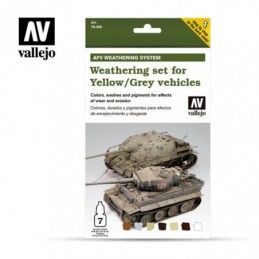 Vallejo 78405 Weathering for Yellow / Grey vehicles