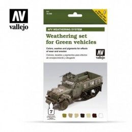 Vallejo 78406 Weathering for Green Vehicles