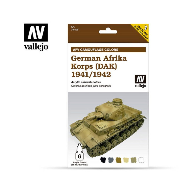 Vallejo 78409 German Afrika Korps (DAK) 1941 - 1942