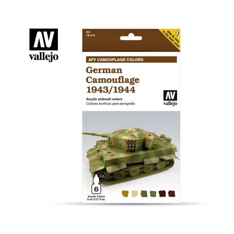 Vallejo 78414 German Camouflage 1943 / 1944