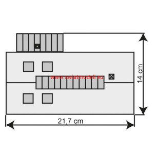 Lokomotywownia jednostanowiskowa Kibri 39436