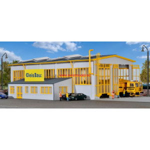 Lokomotywownia, wagonownia, dwustanowiskowa, Kibri 39324