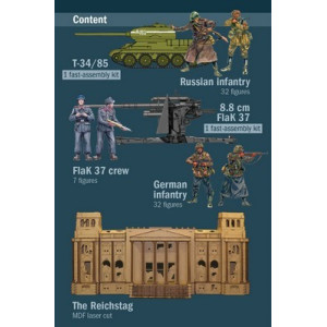 Bitwa o Reichstag 1945 Italeri 6195