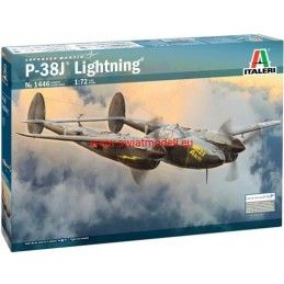 Samolot myśliwski P-38 Lightning Italeri 1446